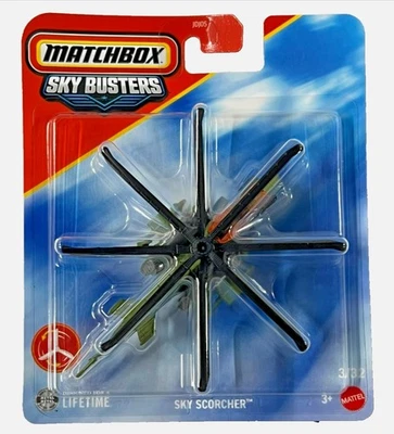 Matchbox Skybusters Sky Scorcher 3/32 Sky Buster Plane - Brand New - Image 1 of 2