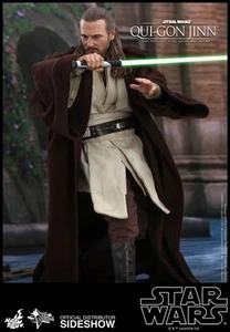 Sideshow Hot Toys Star Wars: The Phantom Menace 12" Qui-Gon Jinn MMS525 - MIB - Picture 1 of 8