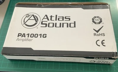Atlas Sound PA1001G Single Channel 100-Watt Power Amplifier - Image 1 of 3