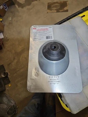 Oatey No-Calk Solar Roof Flashing 11830 1/2" – 3/4" – 1"  New. Box Of 20 - Image 1 of 3