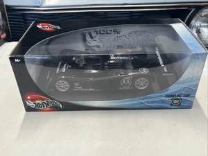HOT WHEELS 1:18 SCALE CADILLAC LMP DIECAST! BLACK! NEW IN BOX!! - Picture 1 of 9