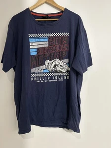 Australian Moto GP Phillip Island Racing 2019 Mens T Shirt Size 3XL - Picture 1 of 11