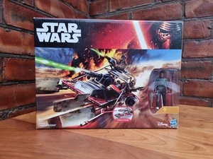 Star Wars Desert Landspeeder & Finn (Jakku) Figure The Force Awakens NEW SEALED - Picture 1 of 6