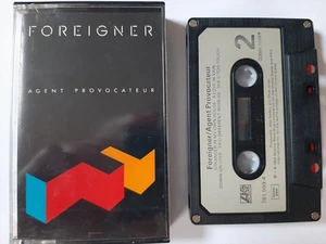 Foreigner Agent Provocateur 1984 Cassette Atlantic Records paper labels Tested - Picture 1 of 2