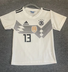 Muller Germany Team Jersey Home Football Shirt 2014 Adidas Young Size Youth L - Picture 1 of 9