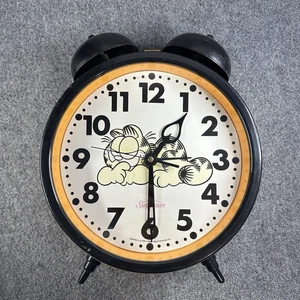 1978 "The Big Fat" 17" Garfield Alarm Clock Sunbeam 883-100 Vintage WORKS - READ - Picture 1 of 12