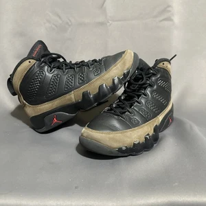Nike Air Jordan 9 Retro (GS) "Olive/Black" - 4.5Y -HV4574-030 - GEBRAUCHT (OHNE KARTON) - Bild 1 von 11
