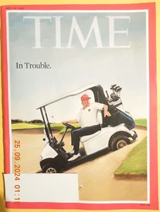 DONALD TRUMP time IN TROUBLE camila mendes AUBREY PLAZA george lopez DANA WHITE - Picture 1 of 9
