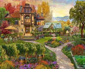 Springbok Vineyard Retreat 500 Piece Jigsaw Puzzle - Picture 1 of 2