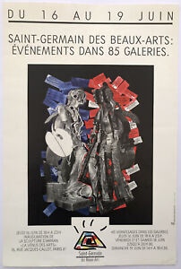 ARMAN La Venus des Arts exhibition Saint- Germain 1990 large poster