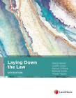Laying Down The Law By David Hamer Paperback Book