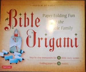 Tuttle Bible Origami Kit : Paper-Folding Fun Bible Stories, 72 Models - Picture 1 of 2