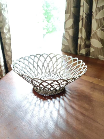 Aluminum Woven Basket Cover