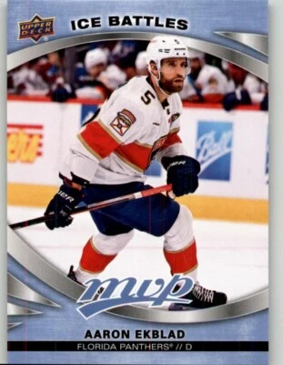 2023-24 Upper Deck MVP Aaron Ekblad Ice Battles #202 Florida Panthers - Image 1 of 2