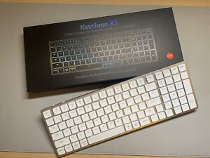 Keychrone R1 Low Profile Wireless Mechanical Keyboard - Red Switch