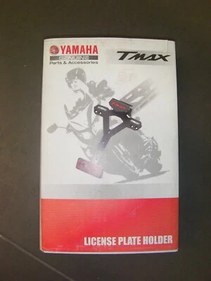 Kurzer Kennzeichenträger Yamaha XP530 TMAX 2012-2017 original Zubehör mit Logo - Bild 1 von 2