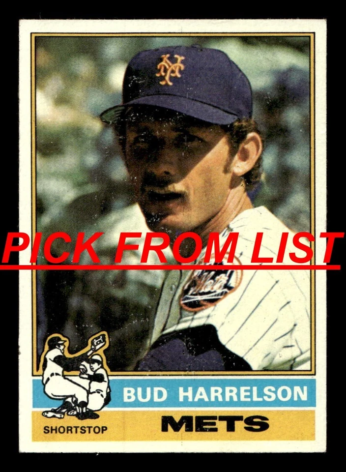 1976 Topps 220-439 EX/EX-MT Pick From List All PICTURED - Image 1 of 1