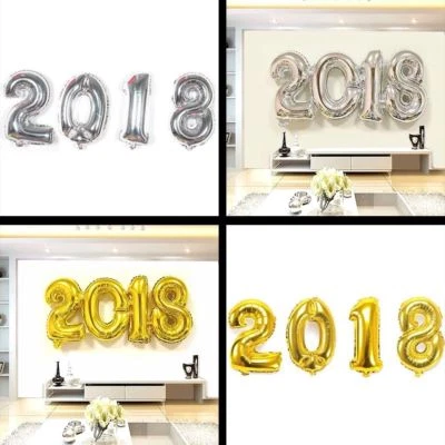 16" inch MERRY CHRISTMAS SELF INFLATING BALLOON BANNER BUNTING x-mas balloon - Image 1 of 3