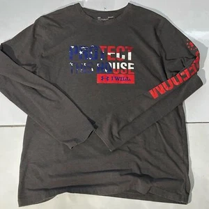 Camicia HeatGear manica lunga Under Armour "Proteggi questa casa" - Taglia L - Foto 1 di 7