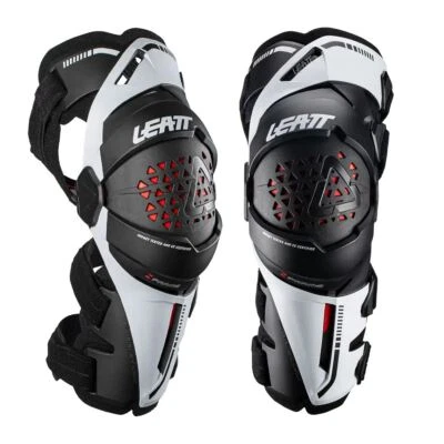 Leatt 2024 Z-Frame Knee Braces White  Motocross MX Off Road Quad ATV Protection - Image 1 of 4