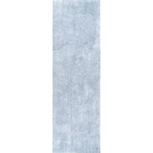 nuLOOM Loni Light Blue Indoor Washable Runner Rug - Picture 1 of 16