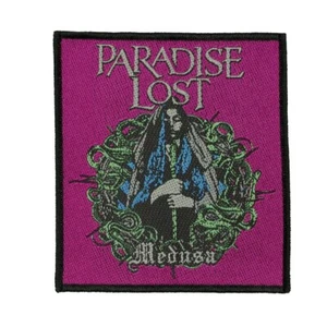 Paradise Lost Medusa Patch Cover Art Gothic Metal Band Woven Sew On Applique - Picture 1 of 1