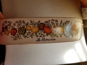 Vintage Corning Ware Le Romarin Spice of Life A-10-B Casserole 10×10×2 Dish - Picture 1 of 4