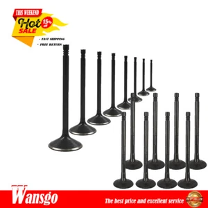 For Chevrolet/Chevy/GM 2.0L 2.2L 2.4L ECOTEC DOHC Intake Engine Valves 16PC - Picture 1 of 9