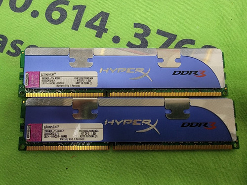 Kit Kingston HyperX Blu 4Go (2x2Go) DDR3 1333MHz – KHX1333C7D3K2/4G
