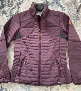 Eddie Bauer Womens Size Small StormDown 700 Quilted Jacket Hunting Sport Purple - Bild 1 von 12