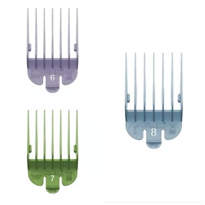 WAHL CLIPPER ATTACHMENTS GRADE 6, 7, 8 IN COLOUR - Picture 1 of 4