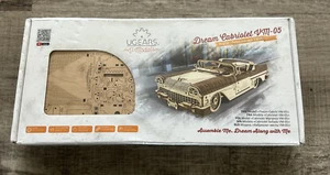 Gears Mechanical Wooden 3D Puzzle Model Dream Cabriolet VM-05 - NEW - Picture 1 of 5