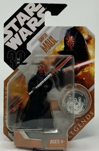 2007 Star Wars 30th Anniversary Saga Legends DARTH MAUL Figure w/ Coin - NEW!!! - Picture 1 of 2