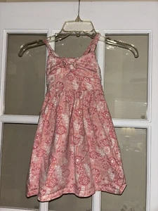 Tommy Bahama kids pink flamingo print dress sleeveless flowy dress size 4T - Picture 1 of 3