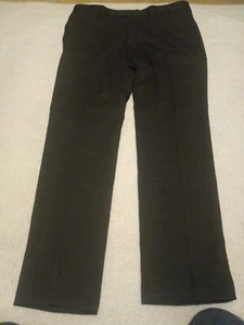 Kenneth Cole Reaction Pantalone Uomo Urban Heather Slim Fit Nero Taglia 36Wx32L Nuovo con etichette - Foto 1 di 5