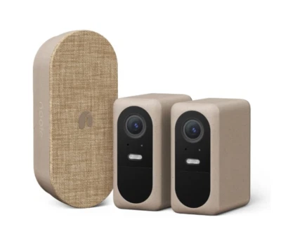 nooie 2K Security Cameras Wireless Outdoor Battery Powered 2 Cameras - Image 1 of 4