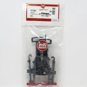LGB 67380 US Passenger Trucks Two Axle Set of 2 G Scale Garden Trains - Picture 1 of 3