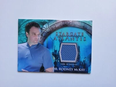 Stargate Atlantis Season 3 & 4 Costume Card Dr.Rodney McKay # "A" - Image 1 of 2