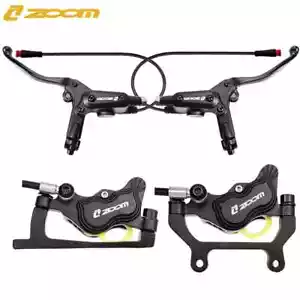 4-piston Disc Hydraulic Brake Folding Mountain Bike Power Off E-bike Bicycle - Picture 1 of 40