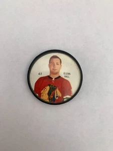 1960-61 Shirriff Coins #61 Glenn Hall - Chicago Blackhawks (invFv1) - Picture 1 of 2