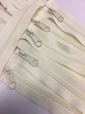 10 Long Pull Handbag Zippers 18" Many colors to choose Wholesale Lot Nylon - Image 1 of 4