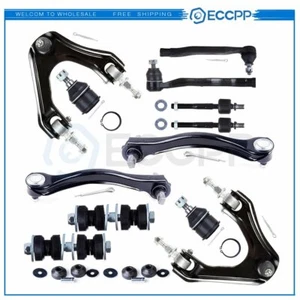 14pcs Front & Rear Control Arms Tie Rod Suspension Kit For 94-96 97 Honda Accord - Picture 1 of 12