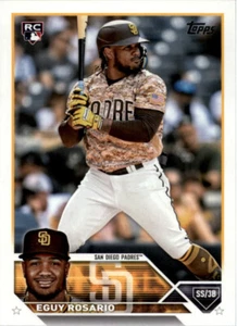 2023 Topps #576 Eguy Rosario RC San Diego Padres MLB Rookie Baseballkarte - Bild 1 von 2