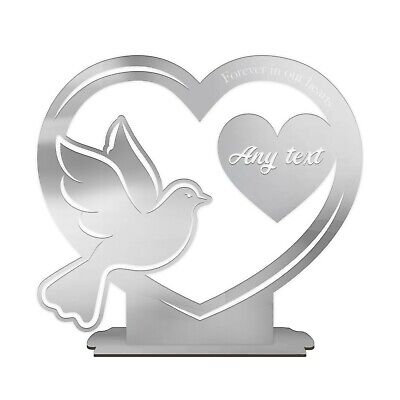 Personalised Fathers Day Memorial Plaque Remembrance Tribute For Ever In Our Hea • 9.59£