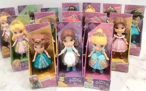 Disney Princess Mini Princess Posable 3 1/2" ~You choose~ - Picture 1 of 15