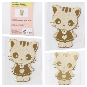 Pretty Girl Cat Sticker Laptop Tablet Device Smart Mobile Cell Phone JNK Design - Picture 1 of 7