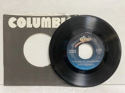 Johnny Rodriguez: I Want You Tonight / Your Love Isn't MIne45 RPM RECORD VG + H9 - Image 1 of 2