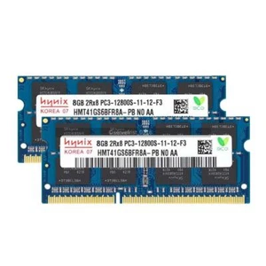 16 GB (2x 8 GB) DDR3 1600 MHz PC3-12800 So-dimm Speicher 8G DDR3 1.5V für Laptop - Picture 1 of 5