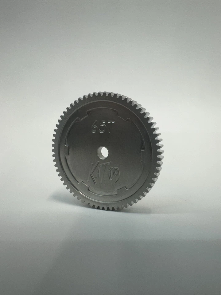 Engranaje de espionaje de acero de 65 dientes para Quanum Vandal, FTX Vantage/Carnage e Integy i10 Foto 1 de 3