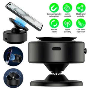 Aspiratore Elettrico Rotazione 360° Ventosa Magnetica Supporto Telefono Auto Supporto - Foto 1 di 13